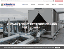 Tablet Screenshot of climatras.com